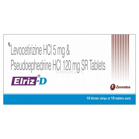 elriz d tablet 10's